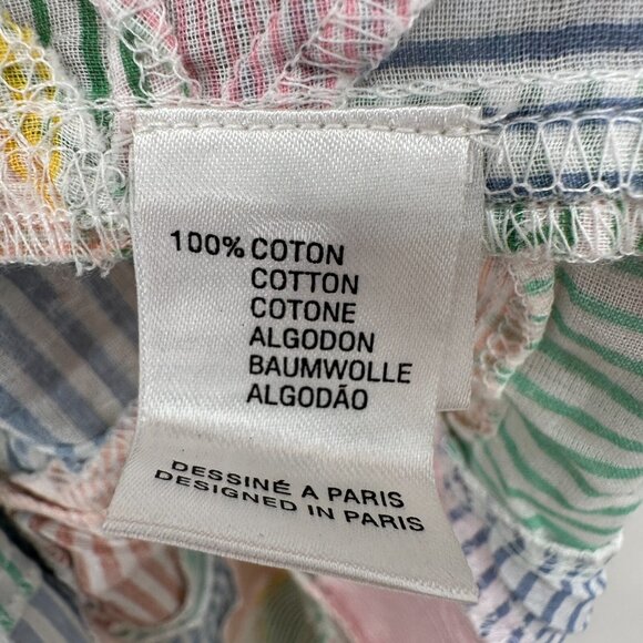 Antik Batik Caroline Long Dress size M 40 Maxi Shirt Dress Belted 100% Cotton - Picture 11 of 13